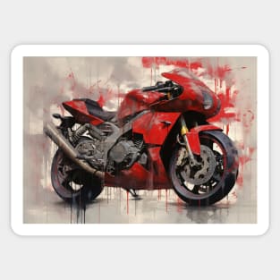 Italian Velocity Legendary Sports Bike Sticker